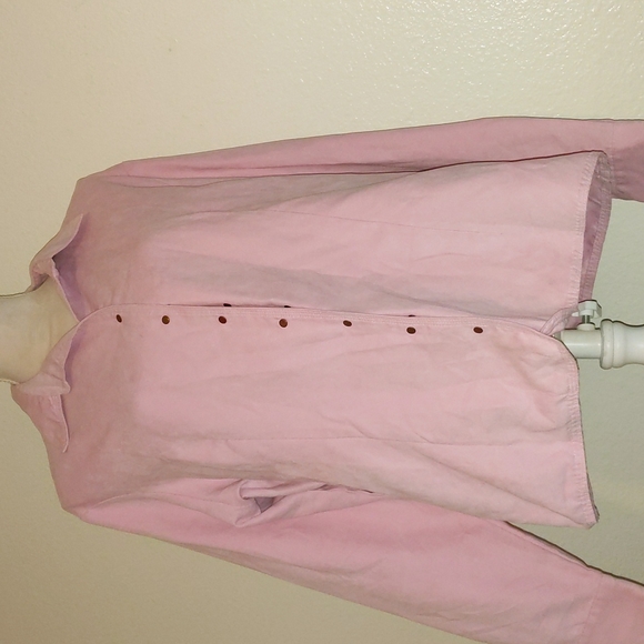 Lemon grass button down shirt size XL - Picture 2 of 12